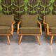 Scandinavian armchair trio – 1960s