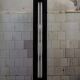 Three-light floor lamp in metal by Status Italia, 1990s.