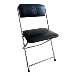 chaise pliante skaï