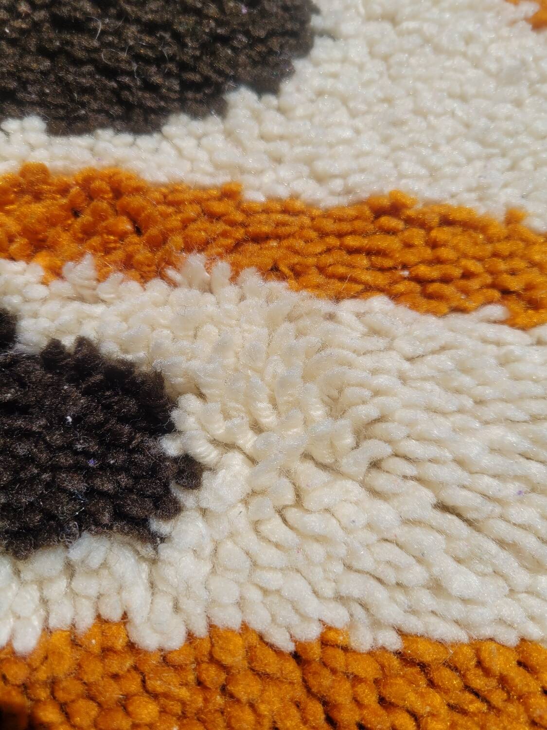 Pair of vintage wool bedspreads