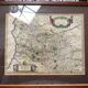 Engraving - old map. Dutch, 18th century.