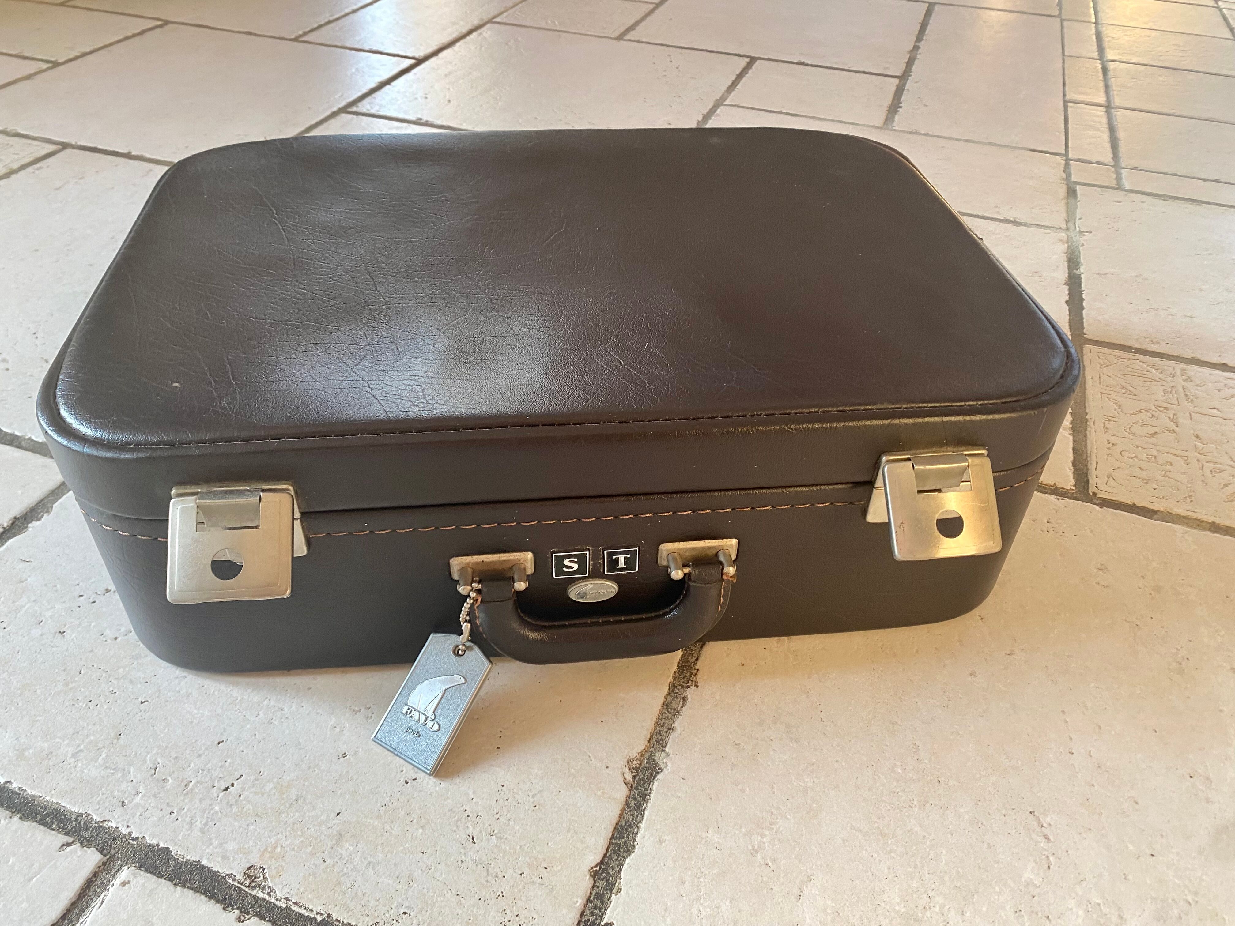 Brown suitcase Favo vintage