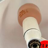 Vintage table lamp SCE opaline glass – Tipi / Iceberg model (1980s modernist)