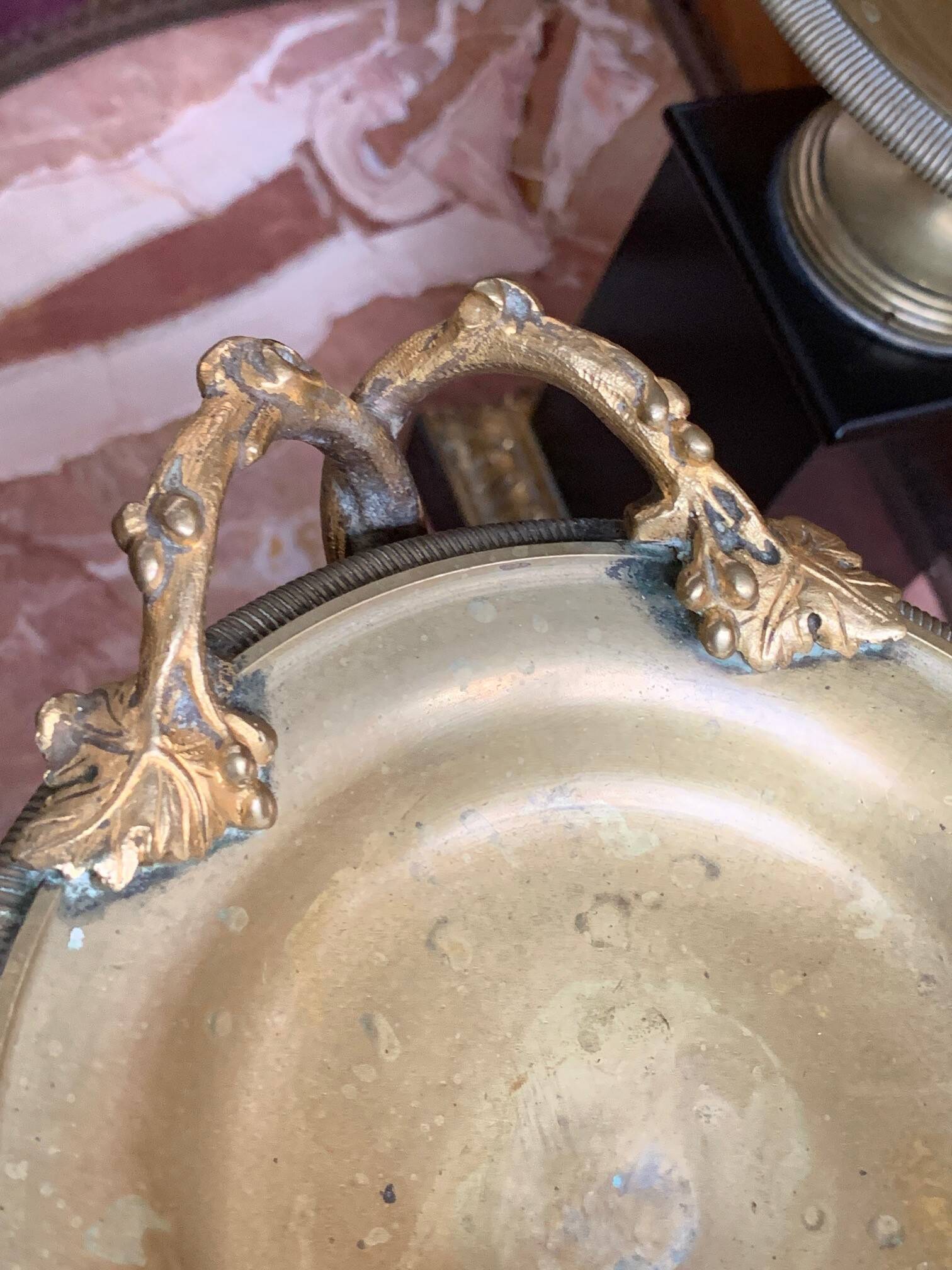 Pair of Napoleon III style vases.