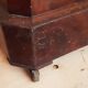 Commode ancienne placage acajou & têtes de lion