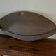 Antique gilded wooden mirror, shuttle shape - Maison Dannwolf, Strasbourg - F