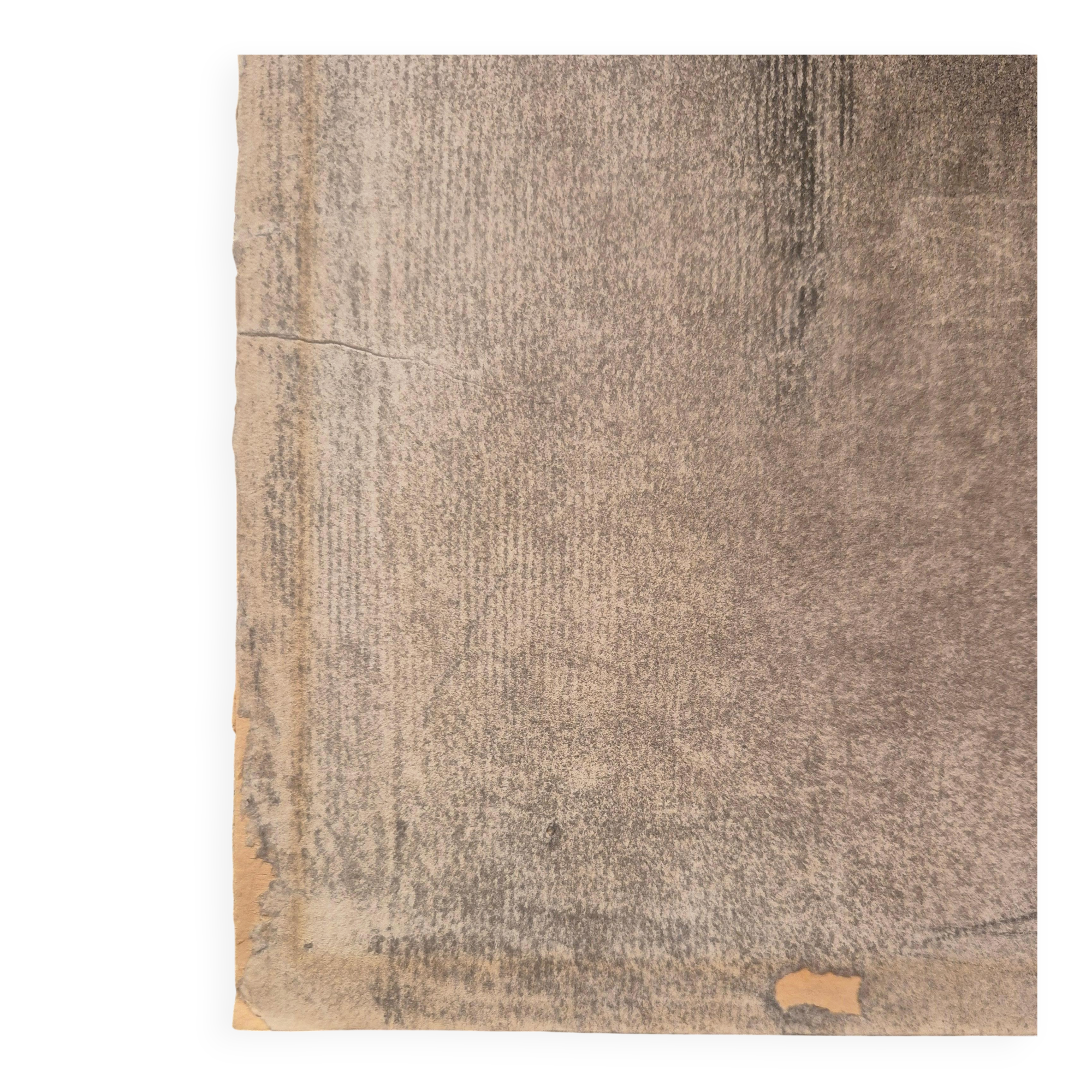 Étude de nu / Dessin au fusain d'Ellen Hägg, signé et daté -(18)94.