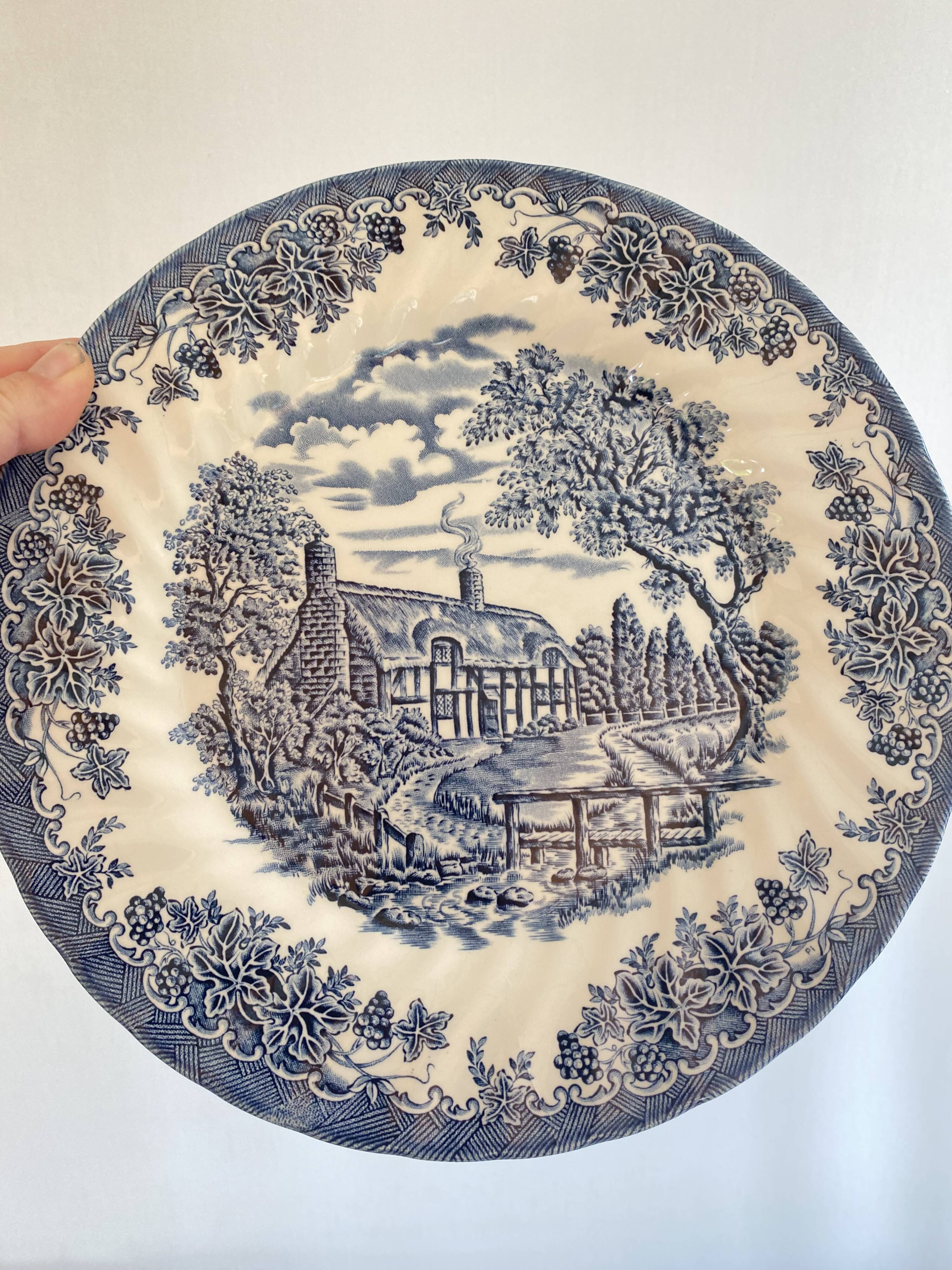 Assiettes Anglaises campagne