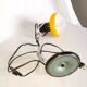 Lampe articulée en acier laqué, Aluminor, France, 1980