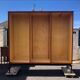 Armoire en bois 3 portes 60's