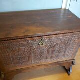 Buffet in Cedar from Lebanon and Aleppo pine from the 1950s