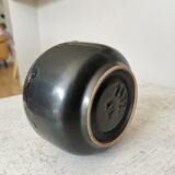 Vase vintage à glaçure lave : KIL Yougoslavie, décoration style milieu du siècle des années 1970