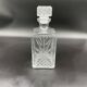 Vintage, whisky decanter, bottle, pitcher, cork, diamond décor, vegetable, 1960s, 1970s, Italy