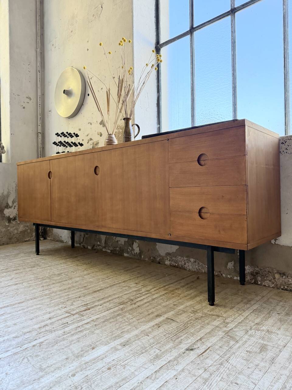 French modernist teak sideboard 1960