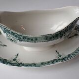 Saucière ancienne - Manufacture Sarreguemines Digoin modèle Verdun