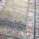 Former carpet Turkish Panderma finely done hand 120 X 177 CM