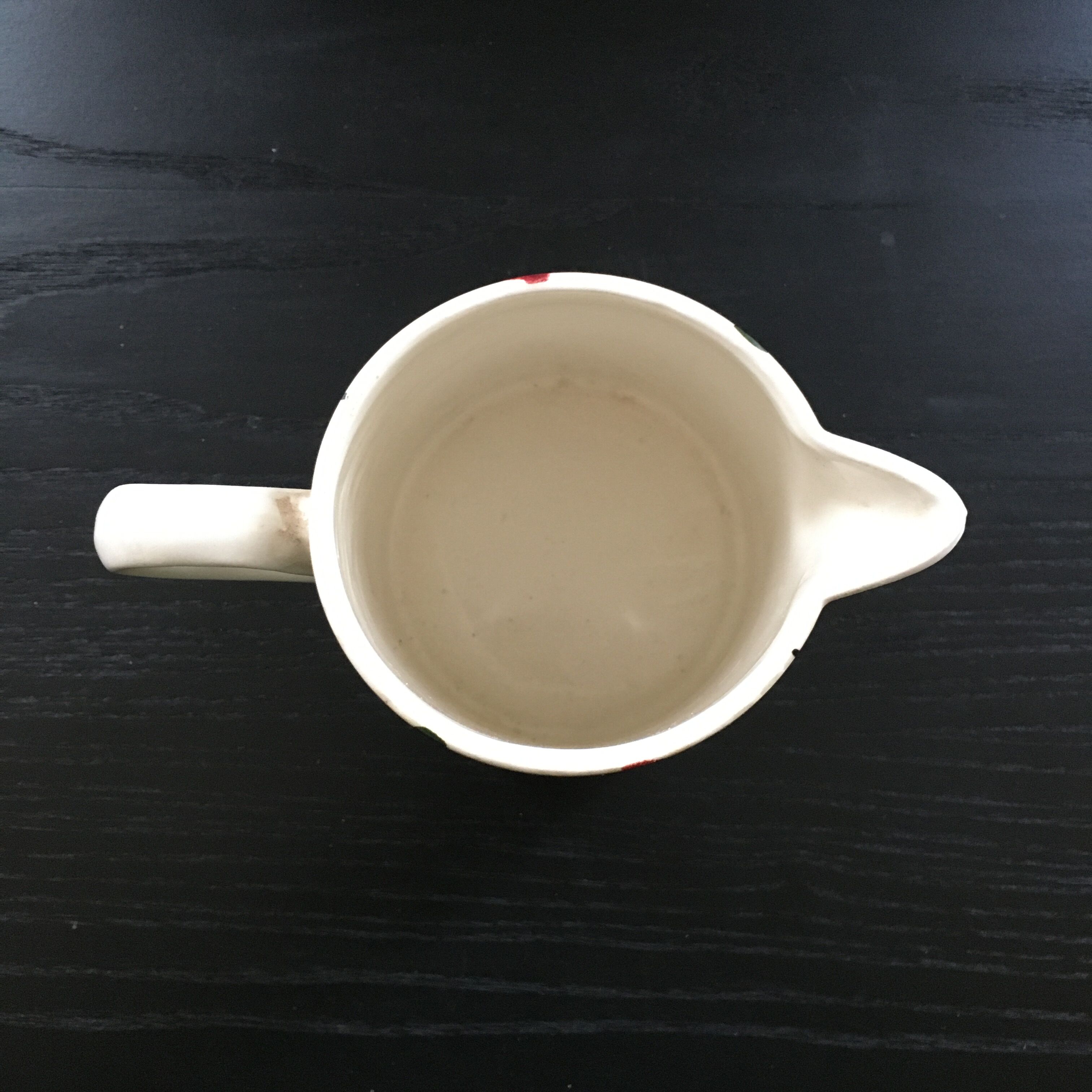 Pitcher green and red stripes