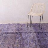 Vintage Berber Lavender Rug - 280 x 152 cm