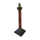 Ancient marble lamp foot