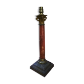 Ancient marble lamp foot