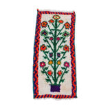 Berber carpet bouquet of flowers 100 X 50cm