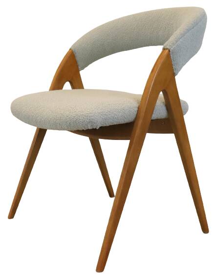 WK möbel style fauteuil / stoel in Teddy 'Mehlmels'