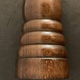 Peugeot Frères Lion wooden pepper mill or pepper shaker, height 26 cm