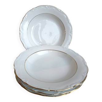 Assiettes porcelaine de Bavière