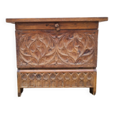 Old neo-Gothic carved furniture