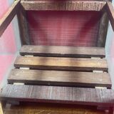 Ancien petit garde manger en bois grillage