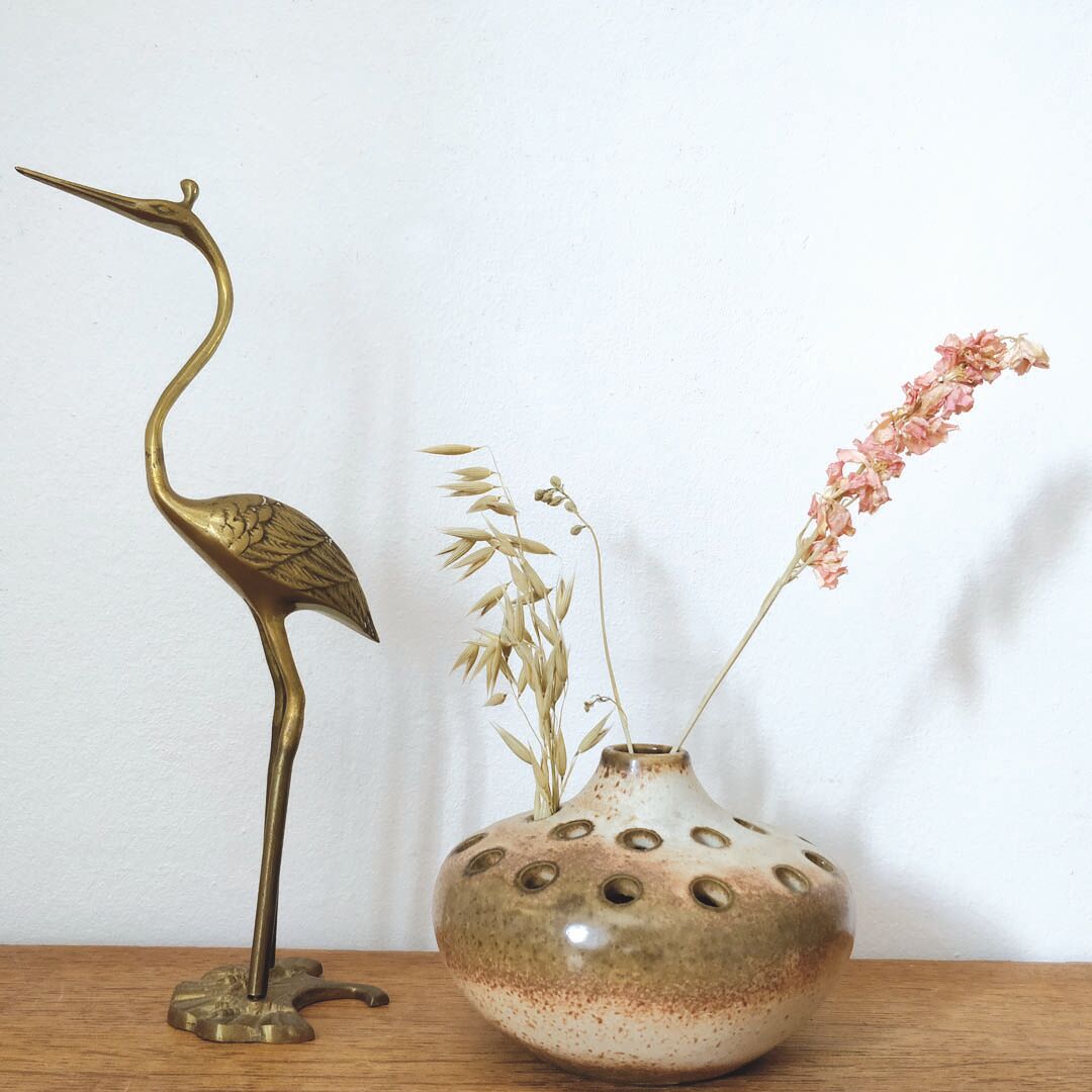 Ceramic flower spades