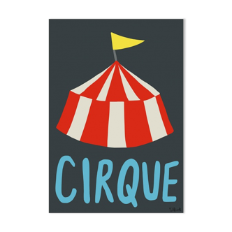 Affiche kids Cirque - A3