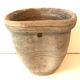 Terracotta wall pot
