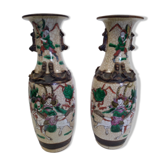 Vases Nankin 19ème