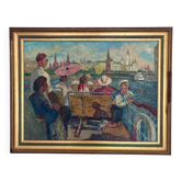 A boat in Moscow, Verigo Anatoly Konstantinovitch
