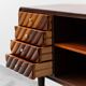 SIDEBOARD VINTAGE IN LEGNO CON DETTAGLI IN OTTONE ANNI ’60 MODERNARIATO