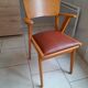 Vintage bridge armchair from the 50s
