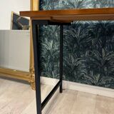 Pierre Paulin CM 172 desk in oak and metal from the 1950s
