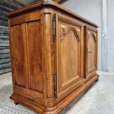 Buffet ancien 18ème siècle meuble en noyer XXL