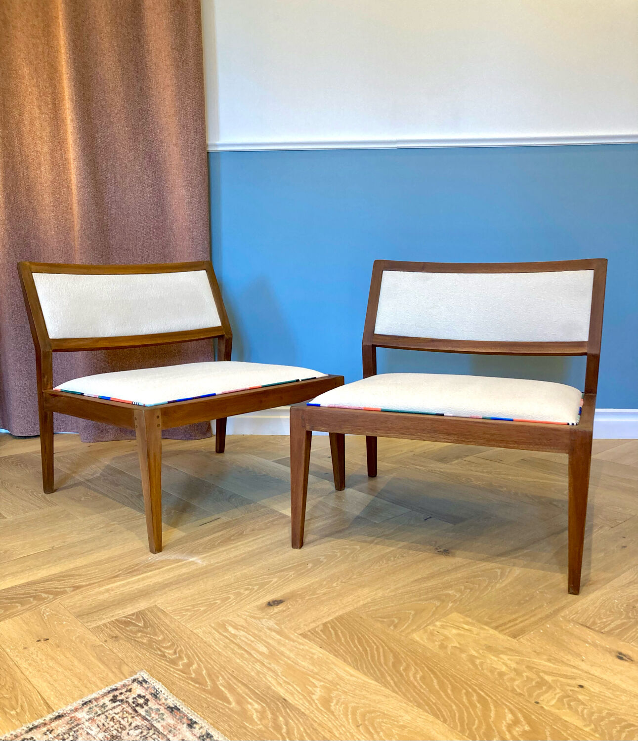 Pair of wood heaters