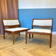 Pair of wood heaters