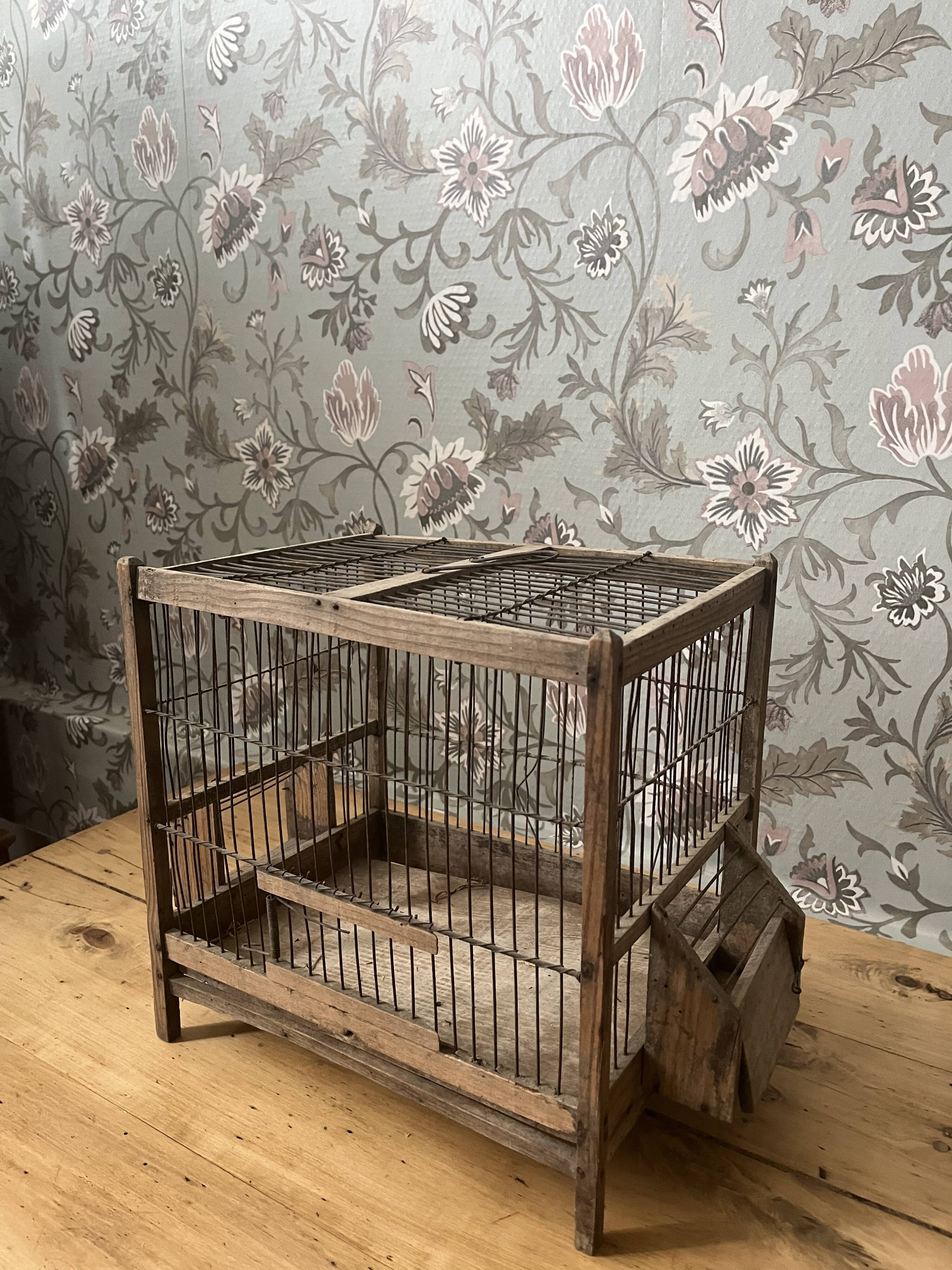 Old bird cage