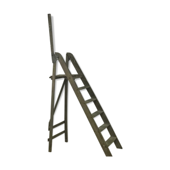 old wooden ladder