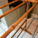 Vintage bamboo towel dryer