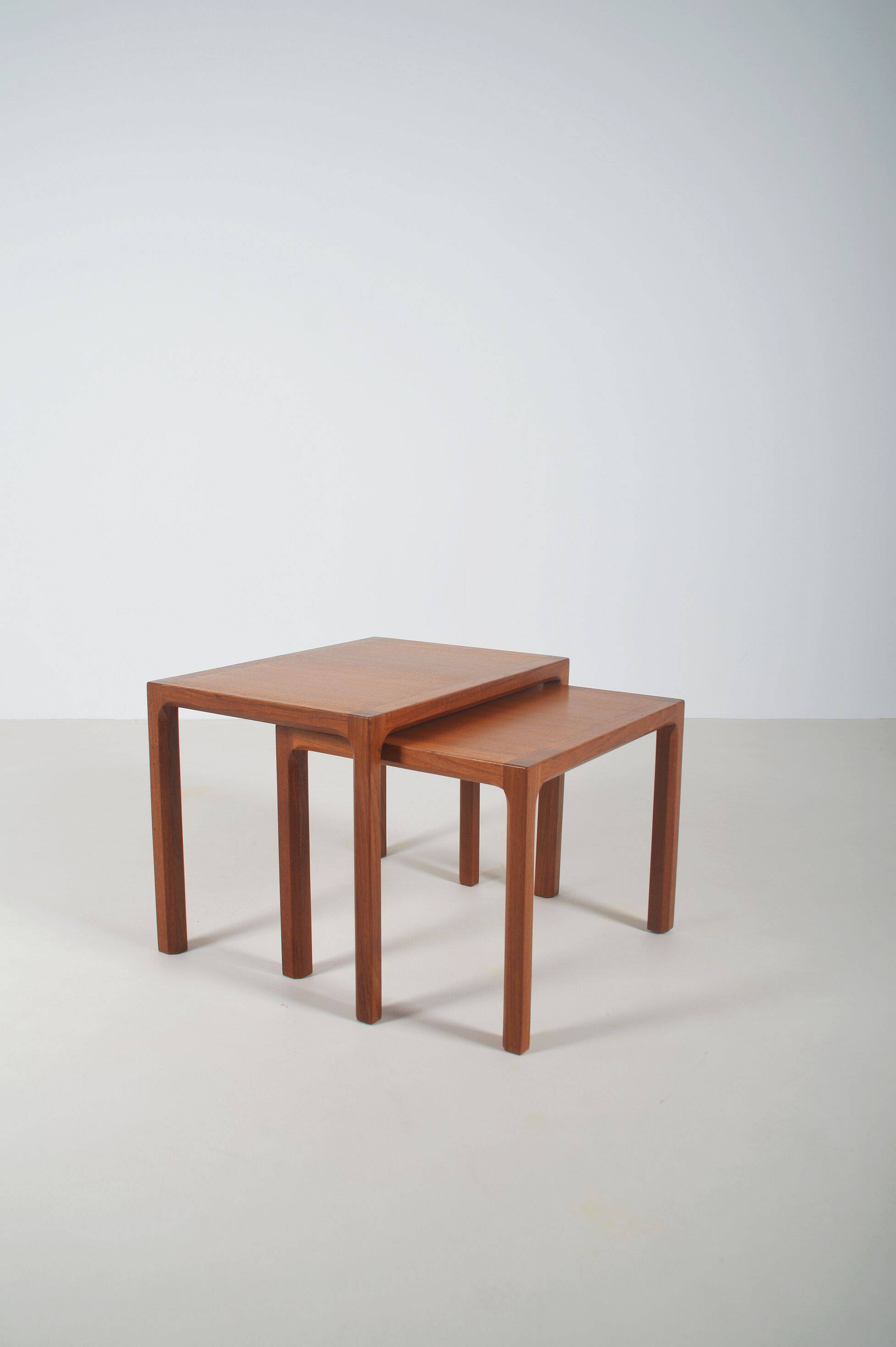Set of Danish nesting tables by Kai Kristiansen for Vildbjerg Møbelfabrik,