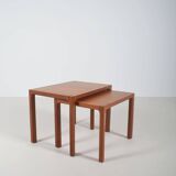 Set of Danish nesting tables by Kai Kristiansen for Vildbjerg Møbelfabrik,