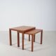 En ensemble de tables gigognes danoises par Kai Kristiansen pour Vildbjerg Møbelfabrik,