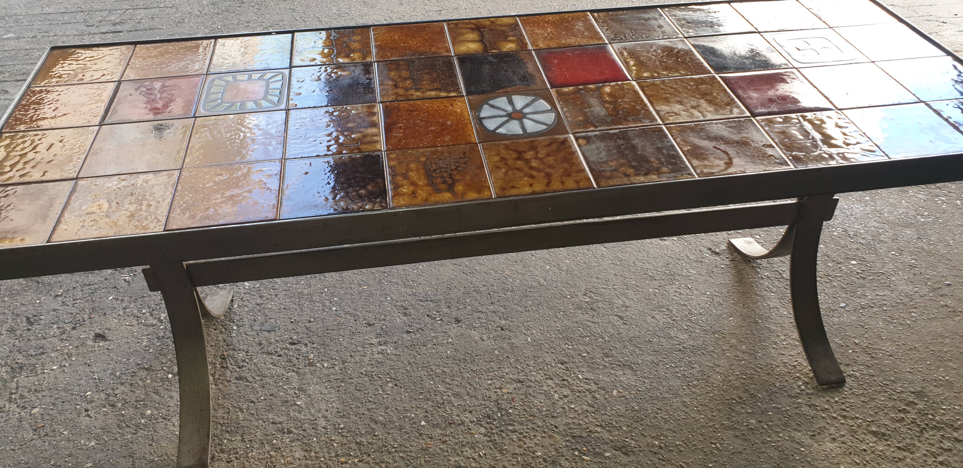 Table basse seventies