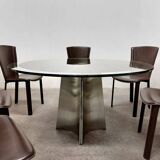 Round table by Luigi Saccardo for Maison Jansen, 1970