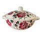 Antique soup tureen in Badonviller earthenware.